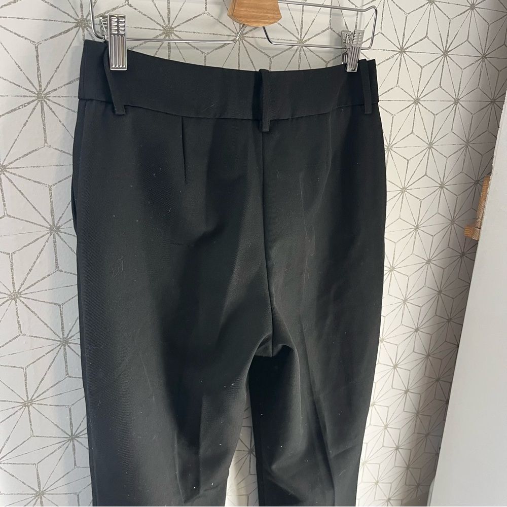 Sezane Black Twill Dress Pant - Picture 4 of 11